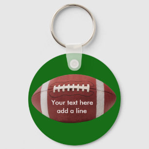 Custom Football Key Chain