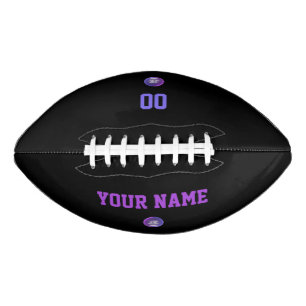 Custom Football Name and Number Logo JK 2022 American Football