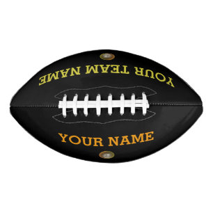 Custom Football Name and Team Name Logo JK 2024 American Football