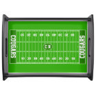 Custom Football Party Serving Tray