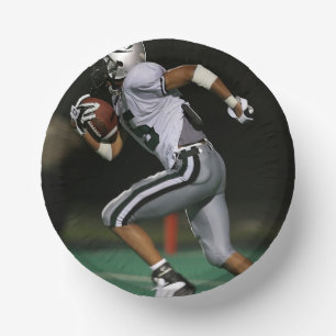 Custom Football Photo Sports Paper Plate