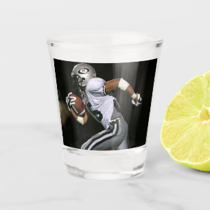Custom Football Photo Sports Shot Glass