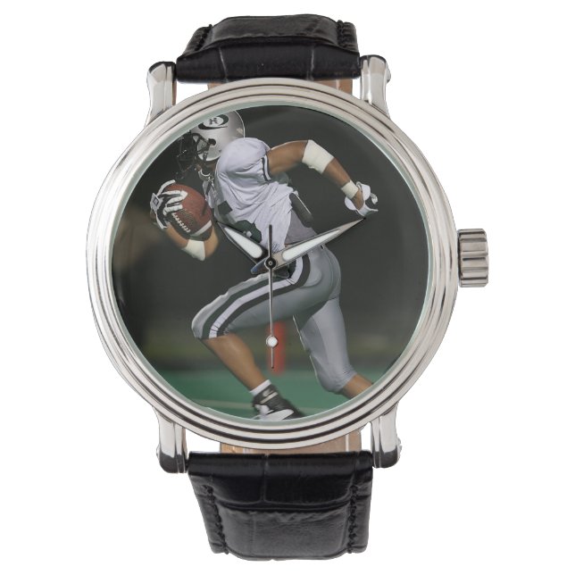 Custom Football Photo Sports  Watch (Front)