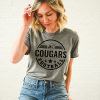 Custom Football Team Badge Grey Mum