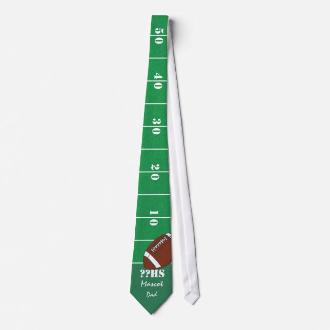 Custom Football Tie (Front)