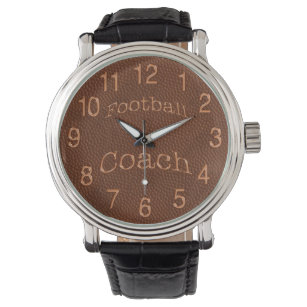 Custom Football Watches, Football Coach Gifts Watch