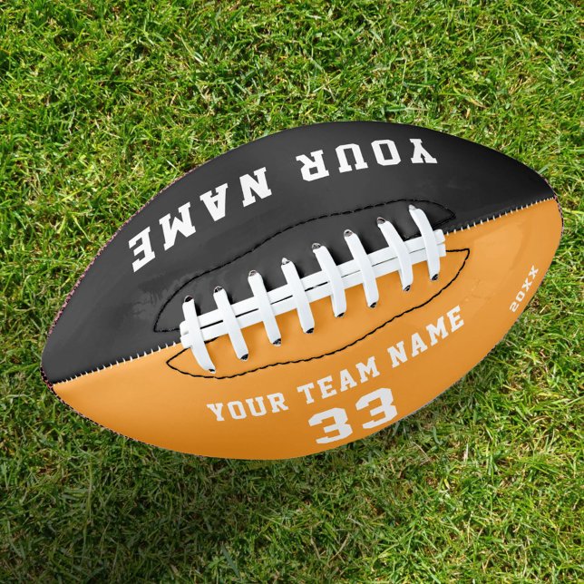 Custom Football with Name, Number and Team Name American Football (Creator Uploaded)