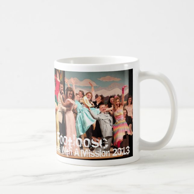 Custom Footloose Commemorative Show Mug (Right)