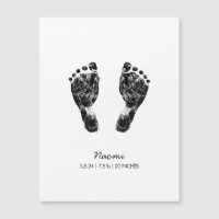 Custom Footprint | Upload Your Baby Footprint To