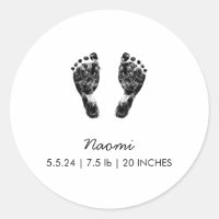Custom Footprint | Upload Your Baby Footprint To