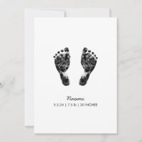 Custom Footprint | Upload Your Baby Footprint To