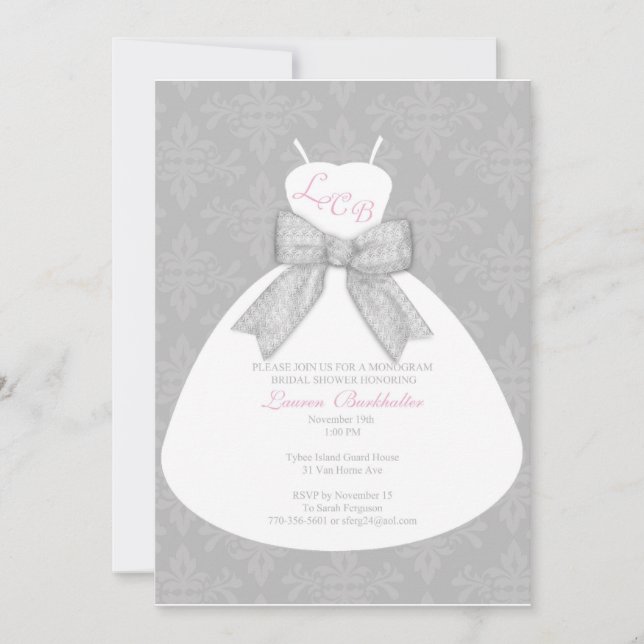Custom for Erin Invitation (Front)