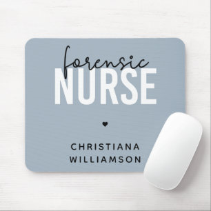 Custom Forensic Nurse Forensic Nursing Gifts Mouse Mat