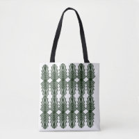 Custom Forest Green Pine Tree Abstract Pattern