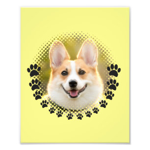 Custom Frame Dog Portrait Photo Print