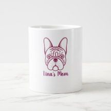 Custom French Bulldog Mum Coffee Mug - Personalise