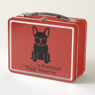 Custom Frenchie Lunch Box - Personalised Dog Tote