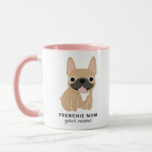 Custom Frenchie Mum Mug, French Bulldog mug