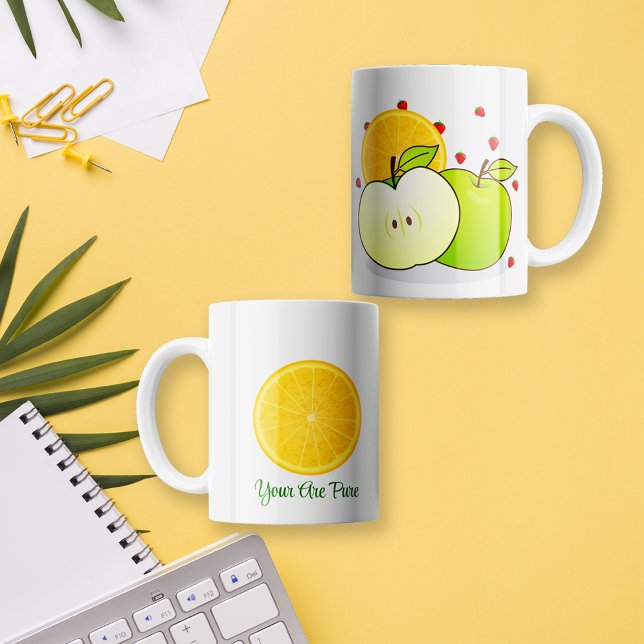 Custom fresh fruit Coffee Mug (Creator Uploaded)