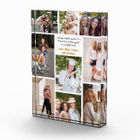 Custom Friends Collage Friendship Quote