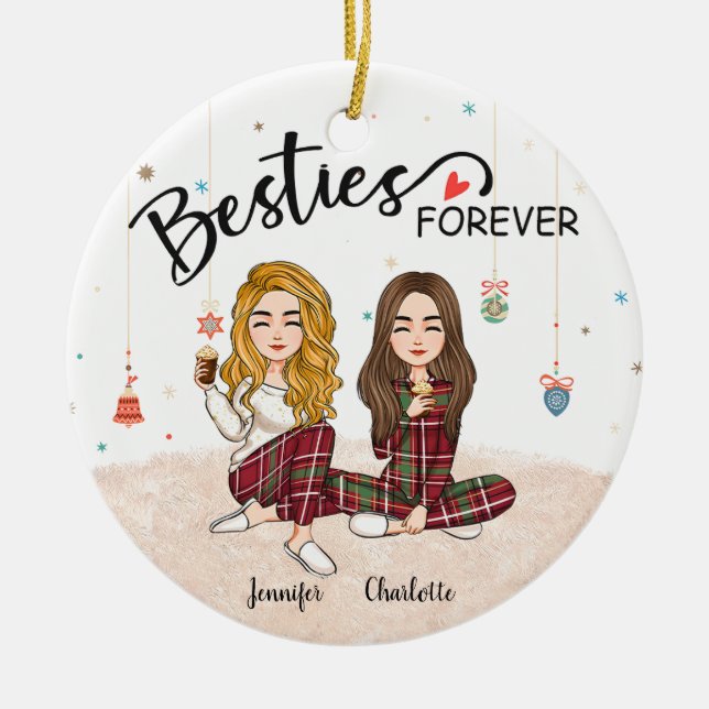 Custom Friends SoulSisters Ornament (Front)
