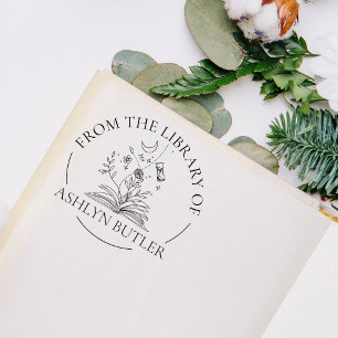 Custom From the Library Of Stamp