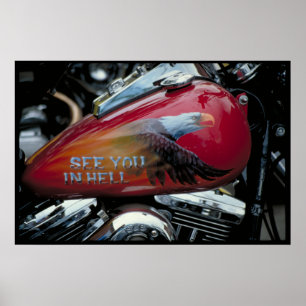 Custom fuel tank South Dakota Poster