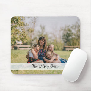 Custom Full Photo Horizontal Personalisation Mouse Mat