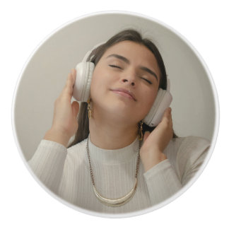 Custom Full Photo Modern  Ceramic Knob