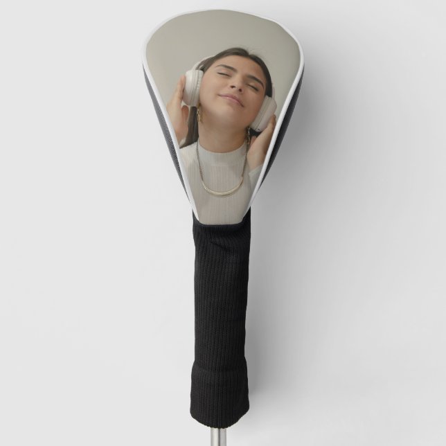 Custom Full Photo Modern   Golf Head Cover (Front)