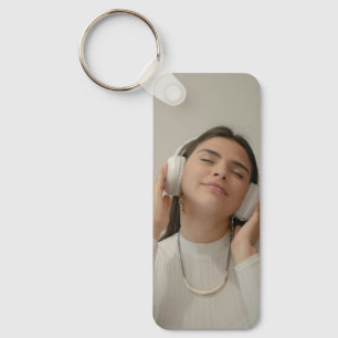 Custom Full Photo Modern   Key Ring