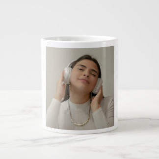 Custom Full Photo Modern  Large Coffee Mug