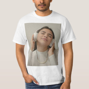 Custom Full Photo Modern  T-Shirt