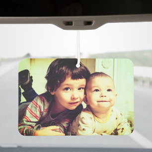 Custom Fun Bright Filter Kids Children Photo Gift Car Air Freshener