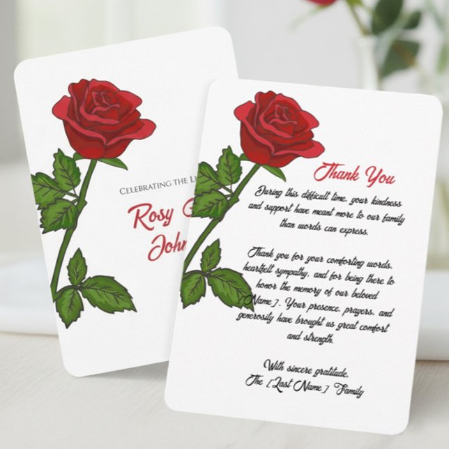Custom Funeral Thank You Card (Creator Uploaded)