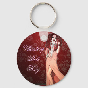 Custom Funny Drag Queen Key Ring