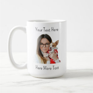 Custom Funny Face Photo Coffee Mug