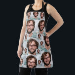 Custom Funny Face Photo Collage One Picture Apron<br><div class="desc">Customise this Custom Funny Face Photo Collage One Picture Apron gift idea to celebrate one of your favourite people. This personalised gift makes a birthday gift or Christmas gift. Family and friends will love this Custom Funny Face Photo Collage One Picture Apron gift idea. It's easy to personalise to be...</div>