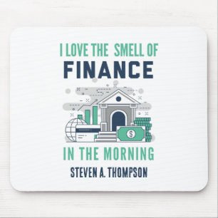 Custom Funny Finance Magnet Mouse Mat