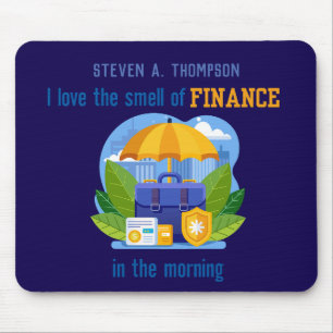 Custom Funny Finance  Mouse Mat