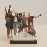 Custom Funny Gift Friends Group Photo Standing Photo Sculpture<br><div class="desc">Custom friends or group photo cutout mini statue. Funny gift idea. Please refer to the review images for examples.</div>