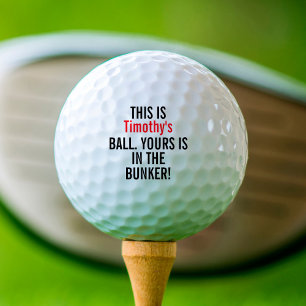 Custom Funny  Golf Balls