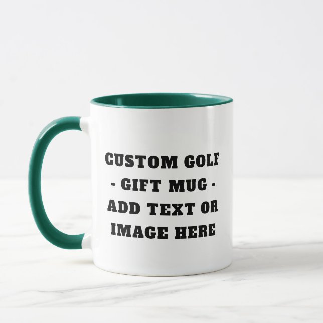 Custom Funny Golf Quote Mug - Saying Joke Gift (Left)