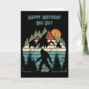 Custom Funny Happy Birthday Mens Card