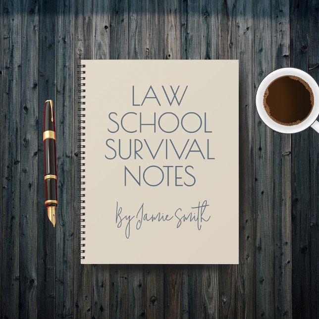 Custom Funny Lawyer Journal, Legal Student Journal (Custom Legal Notebook for Law Students — Personalized Law School Survival Journal for Future Lawyers)