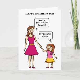 Custom Funny Mother's Day   From Daughter Card