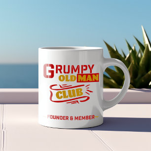 Custom Funny Mug – Grumpy Old Man Club
