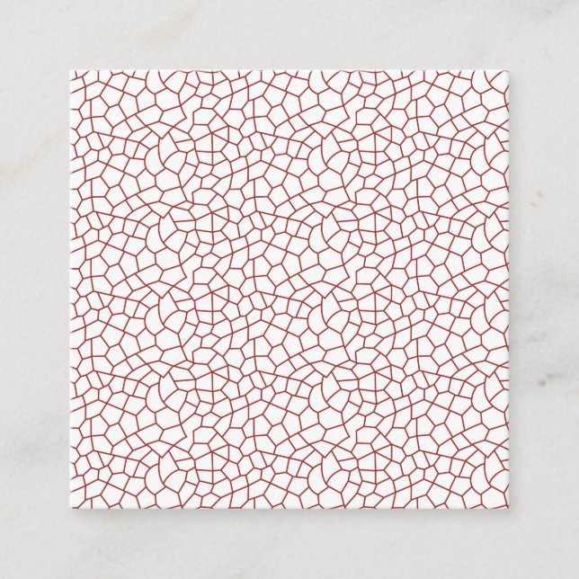 Custom Funny Personalised Gift Bags Square Business Card (Front)