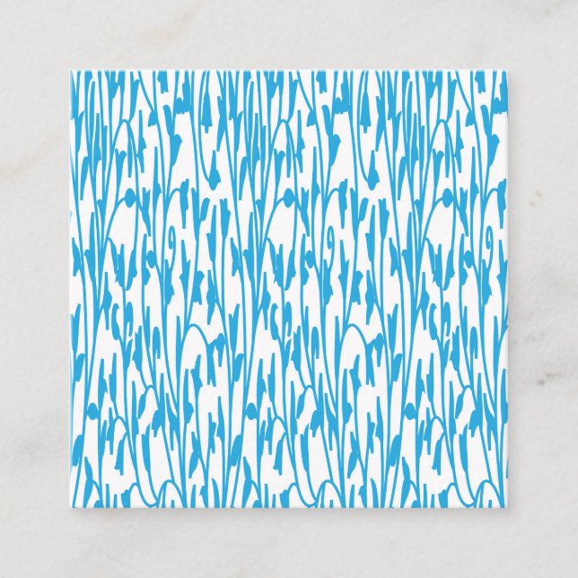 Custom Funny Personalised Gift Bags Square Business Card (Front)