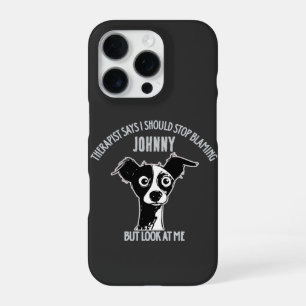 Custom Funny Photo & Name - Stop Blaming iPhone 16 Pro Case